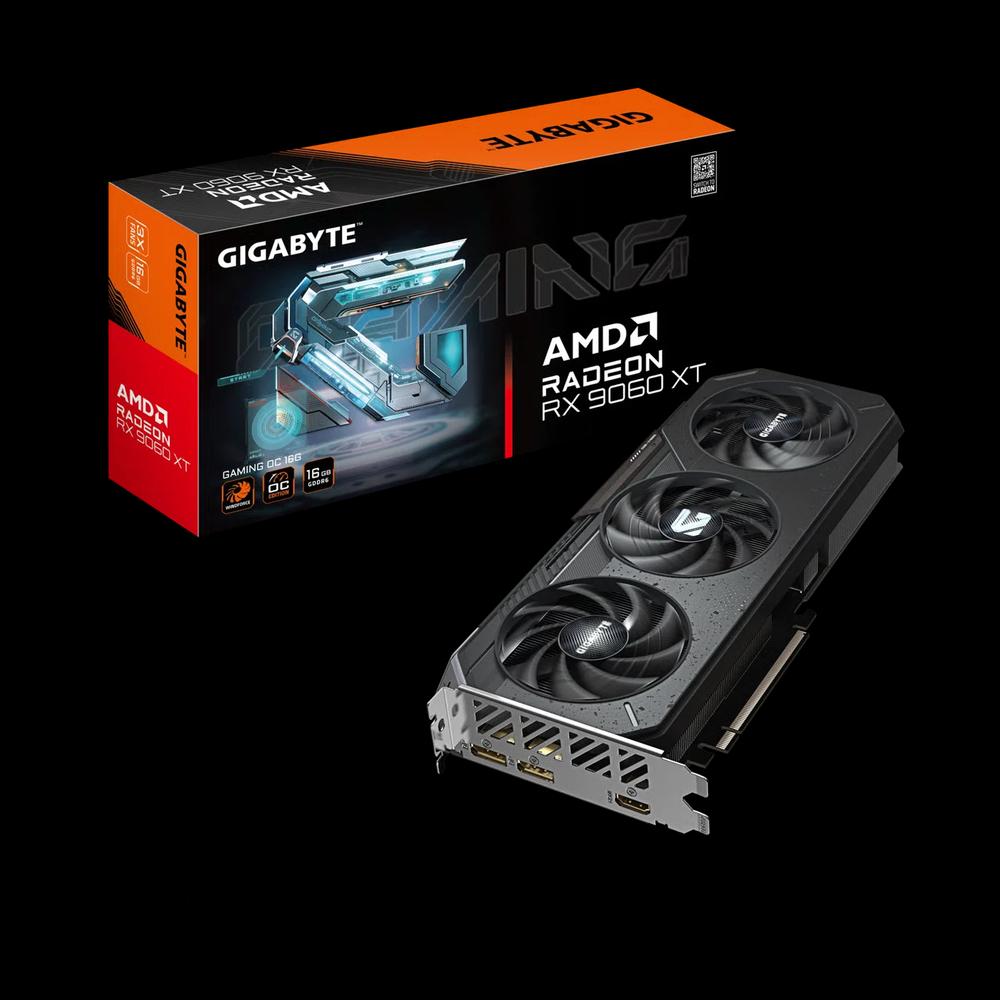 GIGABYTE Radeon RX 9060 XT GAMING OC 16G видеокарта 5