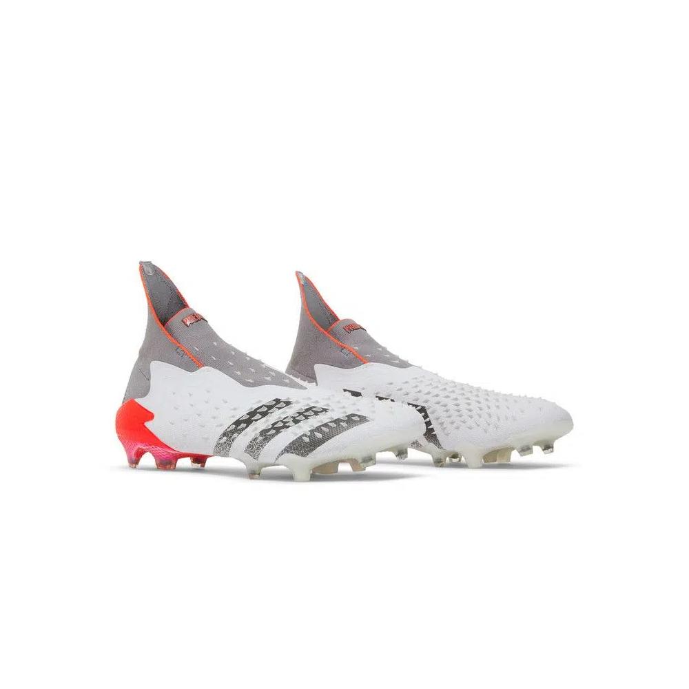 Бутсы adidas Predator Freak+ FG 'Demonskin - White Solar Red' 8