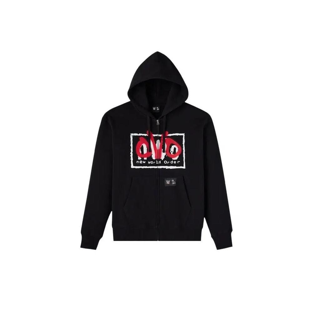 Худи OVO x WWE New World Order Full-Zip Hoodie 'Black' 1