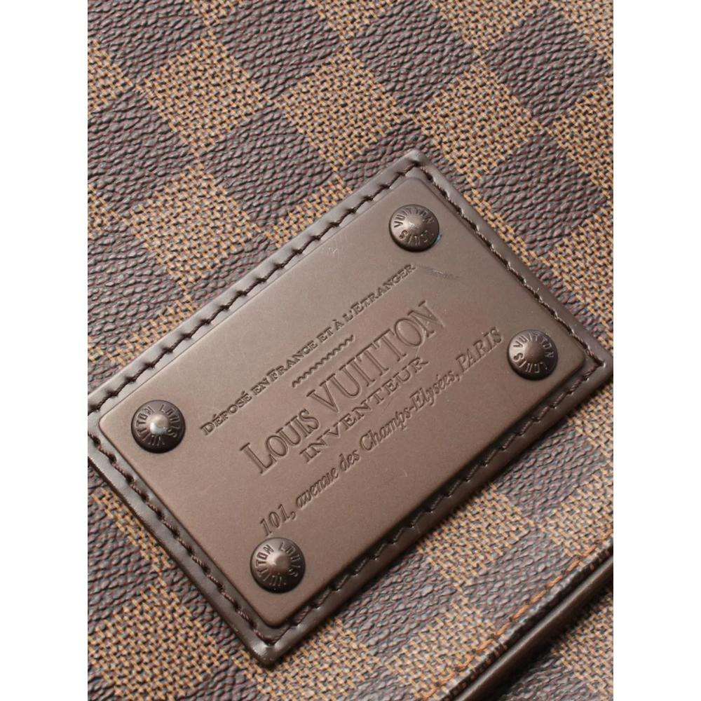 Сумка через плечо Damier Ebene Brooklyn MM (2010 год) 2