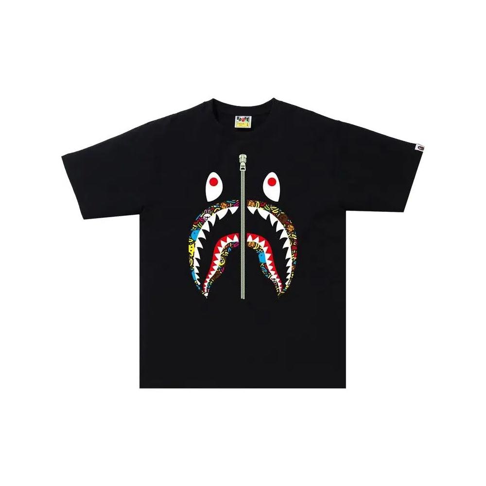 Футболки BAPE Milo Banana Pool Shark Tee 'Черный' 1