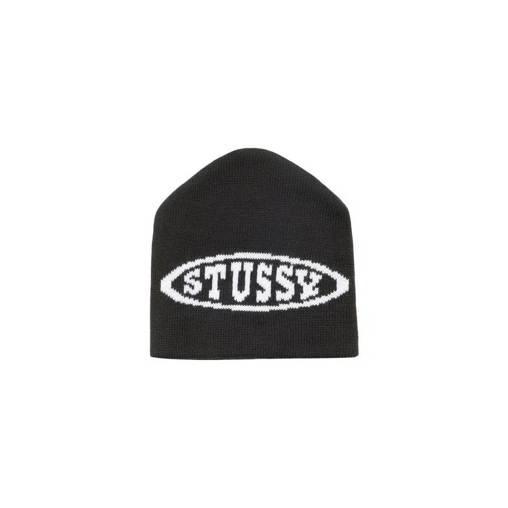 Шапки-бини Stussy Oval Ski Beanie 'Black' 2