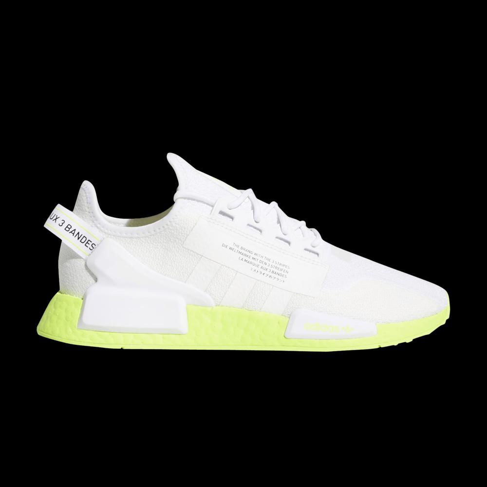 Кроссовки Adidas NMD_R1 V2 'White Solar Yellow' 1