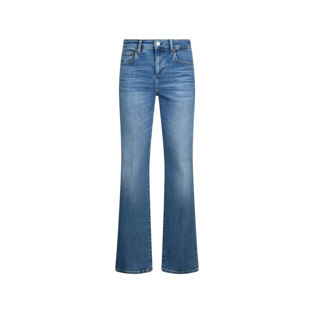 Джинсы bootcut с завышенной талией 1