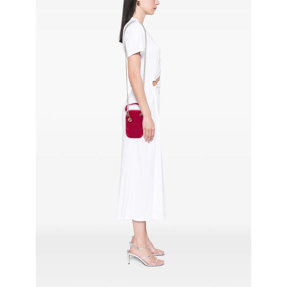 Сумка-сэтчел Cannage Lady Dior Call In Phone Holder (2021 год) 2
