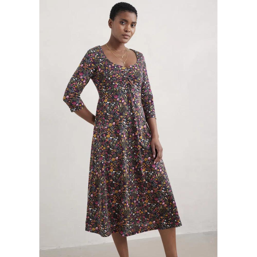 Seasalt Cornwall Petite Multi 3/4 Secret Cove платье 1