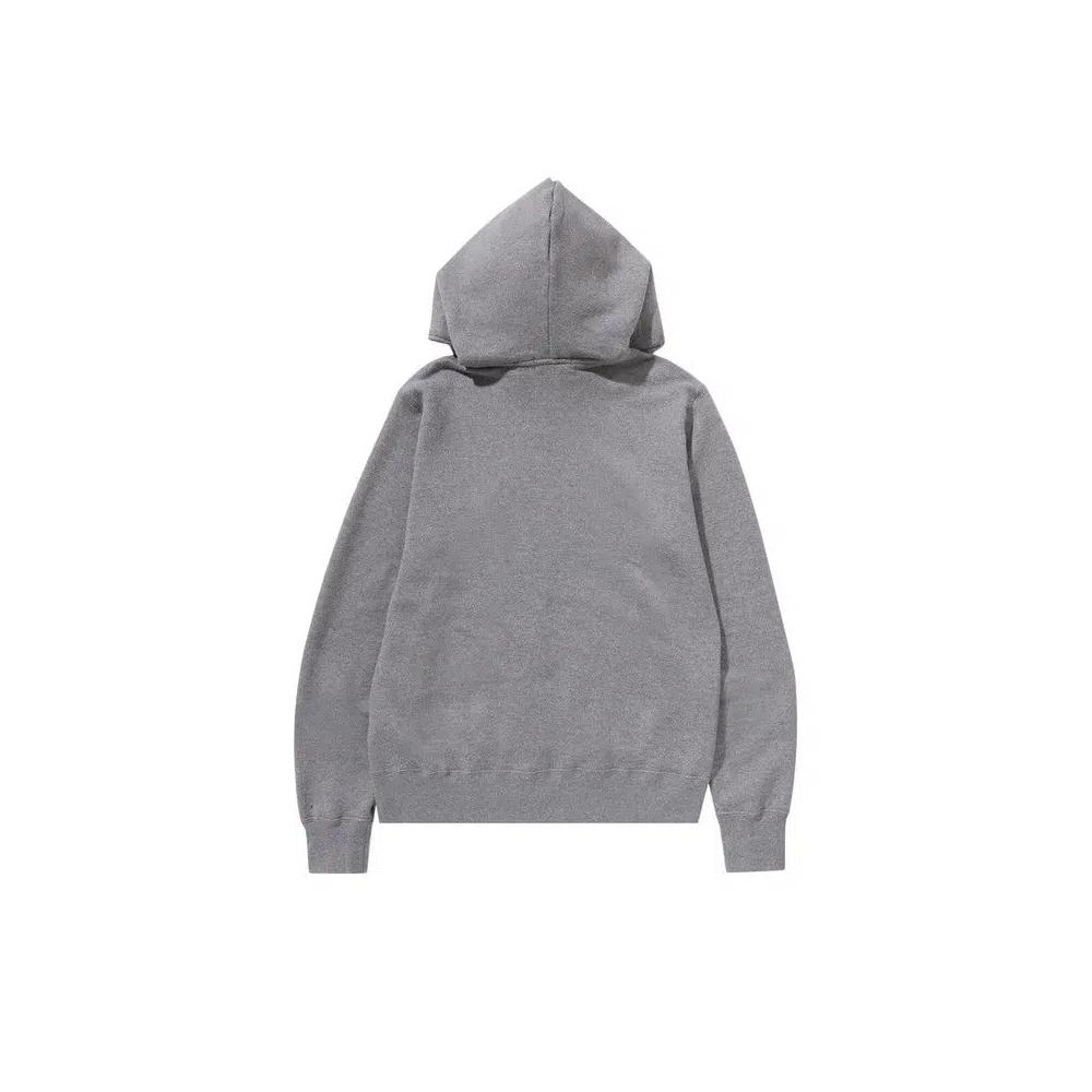Толстовки на молнии BAPE One Point Full Zip Hoodie 'Grey' 2