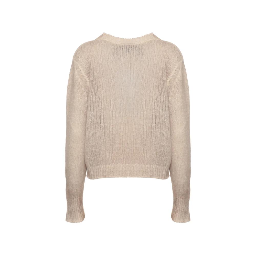 fine-knit ribbed-trim sweatshirt 2