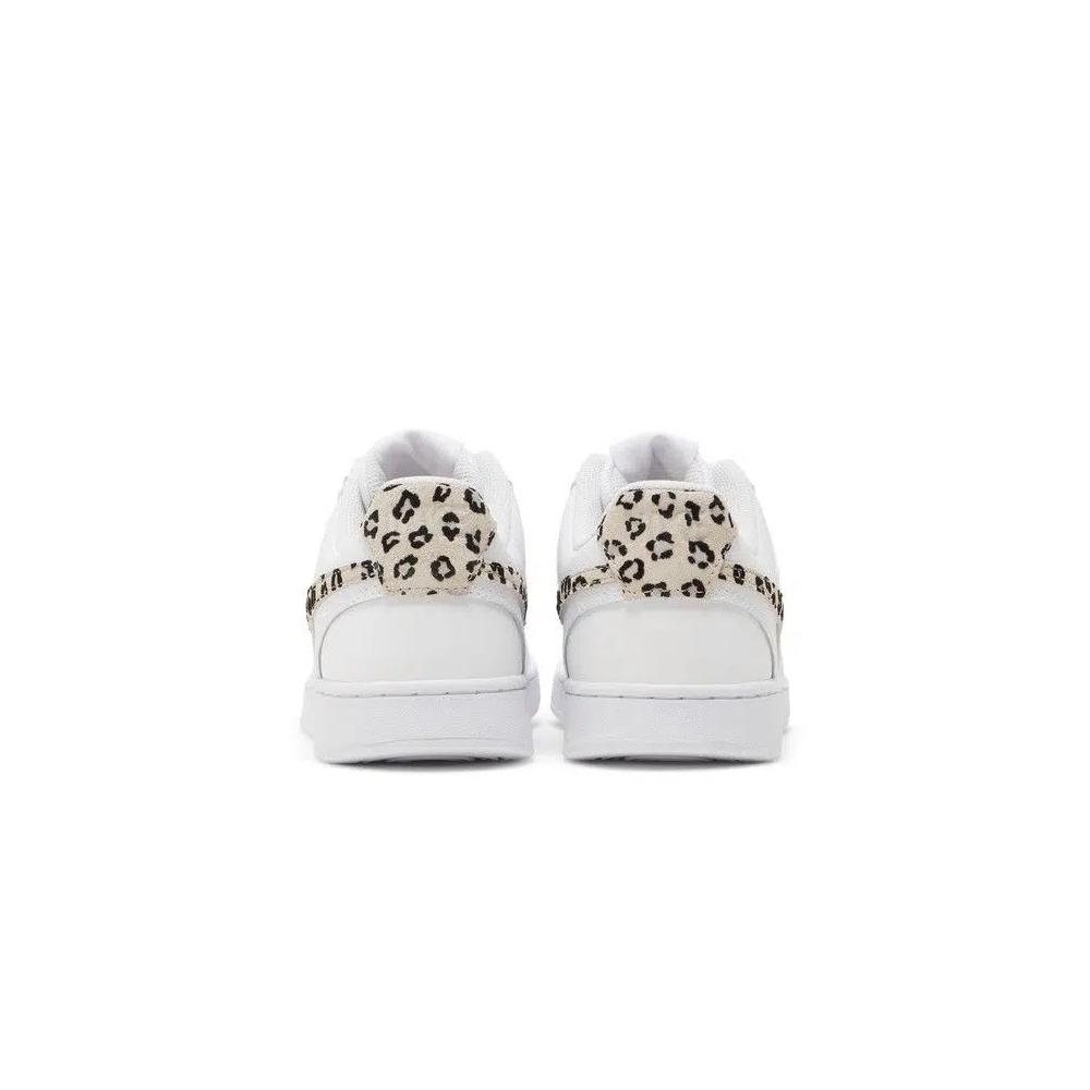 Кроссовки Nike Wmns Court Vision Low 'Leopard Swoosh - White' 6