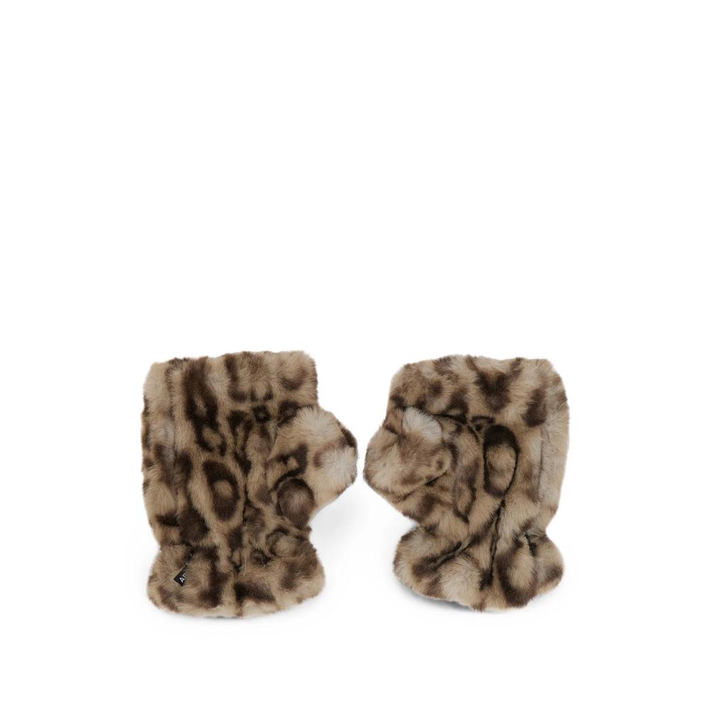 Ariel faux-fur gloves 2
