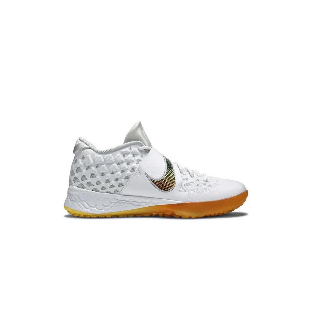 Шиповки Nike Force Zoom Trout 6 Turf 'White Magma Orange' 1