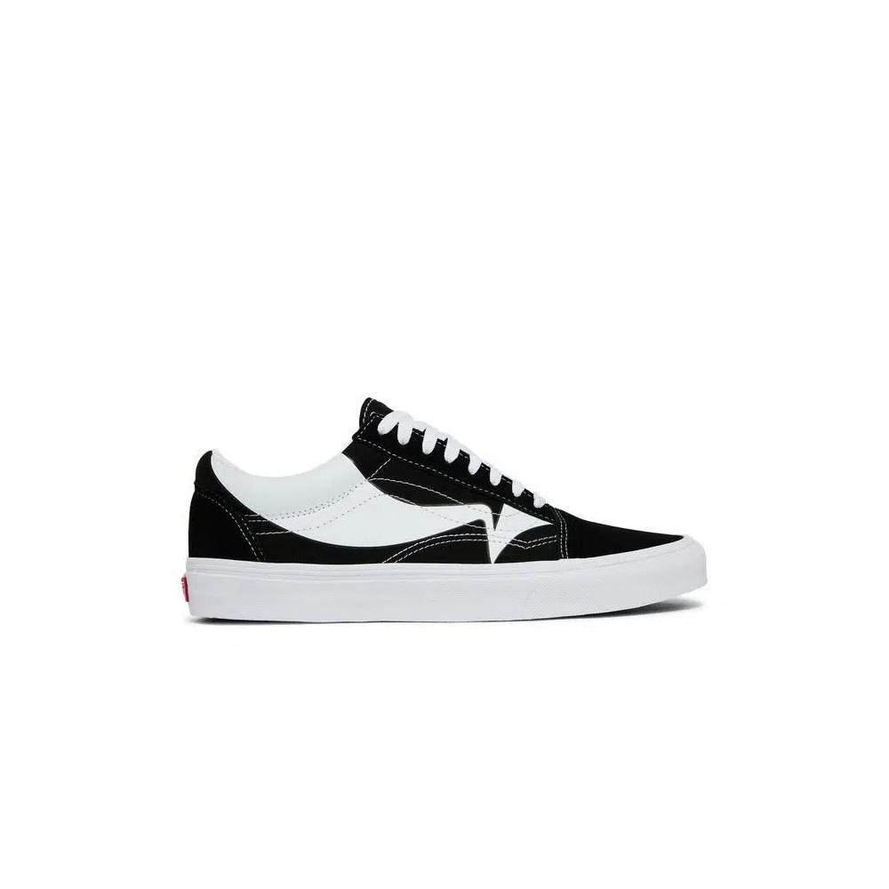 Повседневные кроссовки Vans Old Skool 'Warp - Black' 1