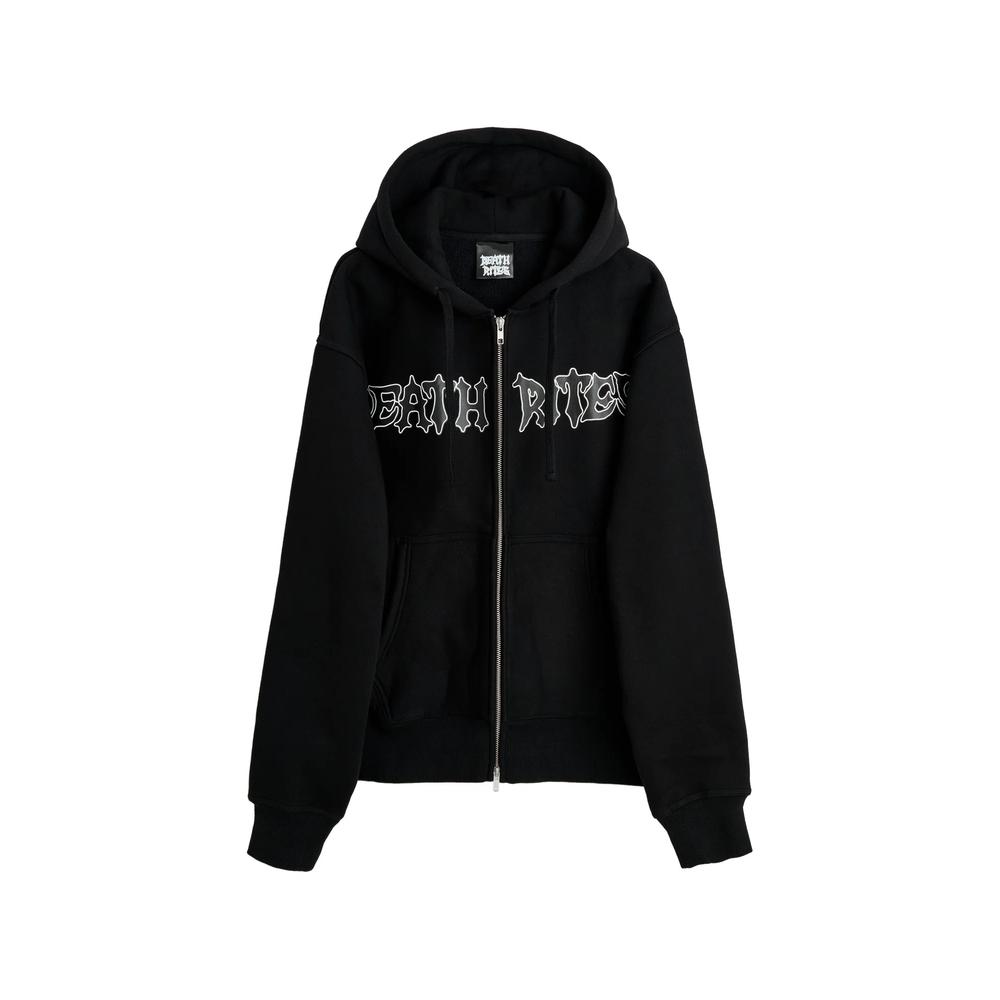 Script zip-up hoodie 1