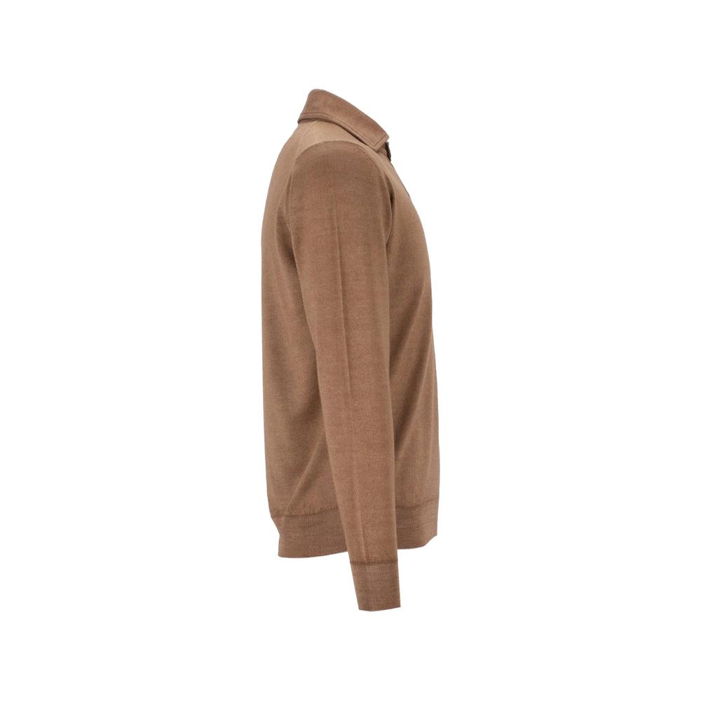 fine-knit polo sweater 3