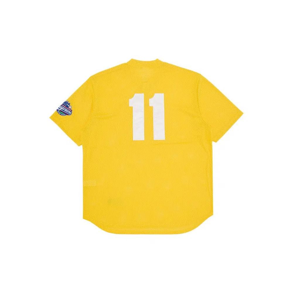 Джерси Supreme S Logo Baseball Henley 'Yellow' 2
