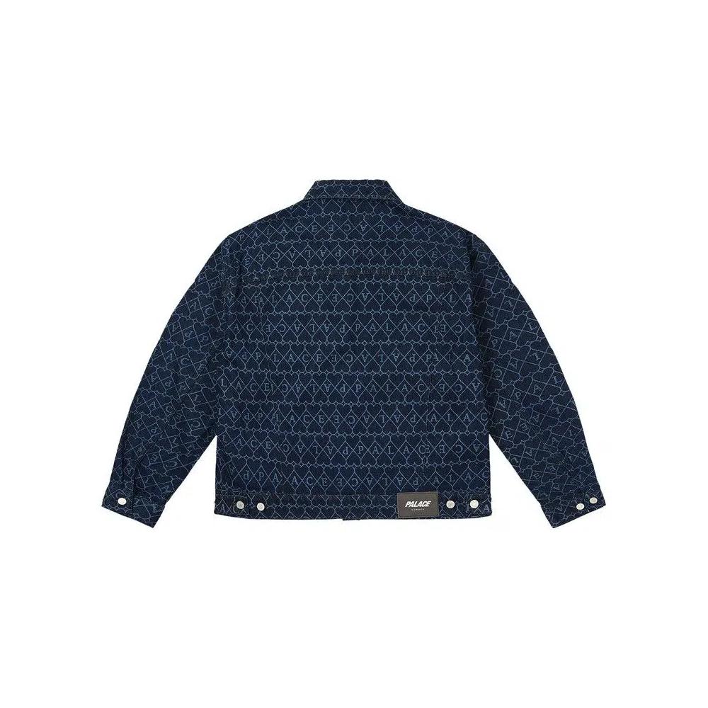 Куртки Palace Heart Denim Jacket 'Индиго' 2