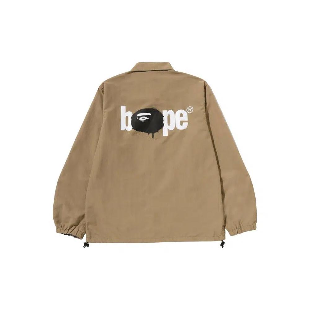 Куртки-бомберы BAPE Reversible Coach Jacket 'Beige' 2