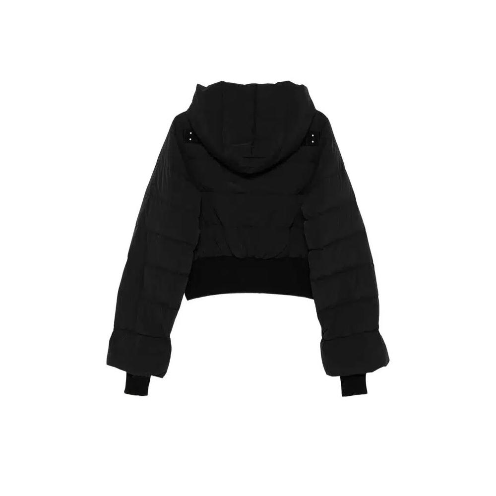 Outerwear Rick Owens Hooded Quilt Jacket 'Черный' 2