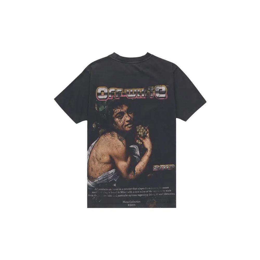 Футболки Off-White Digit Bacchus Slim Short-Sleeve Tee 'Black/Multicolor' 2