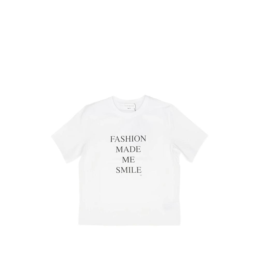 Fashion Made Me Smile cotton T-shirt 1