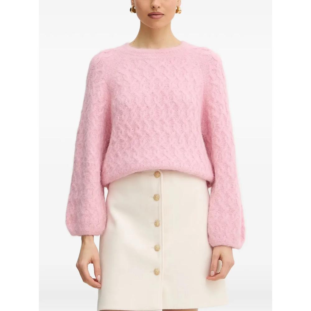 cable-knit jumper 1