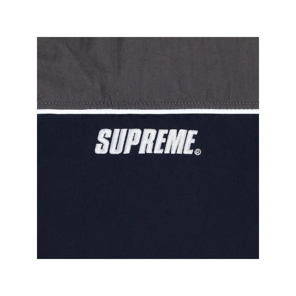 Пуховики Supreme Reversible Puffer Jacket «Navy» 3