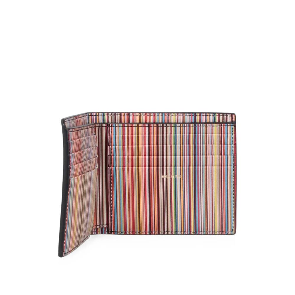 Signature Stripe leather wallet 3