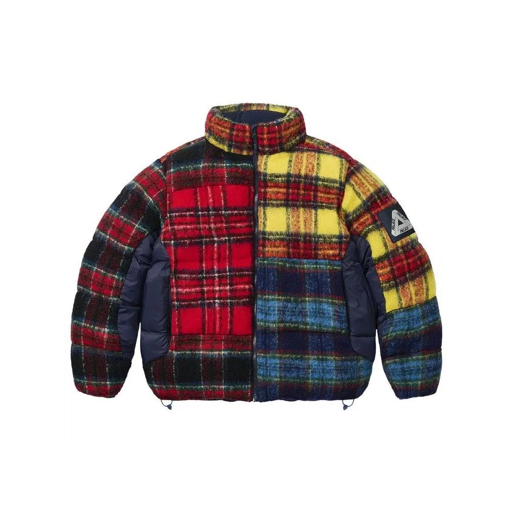 Пуховики Palace Mohair Wool Puffa Jacket Patchwork 'Patchwork' 1