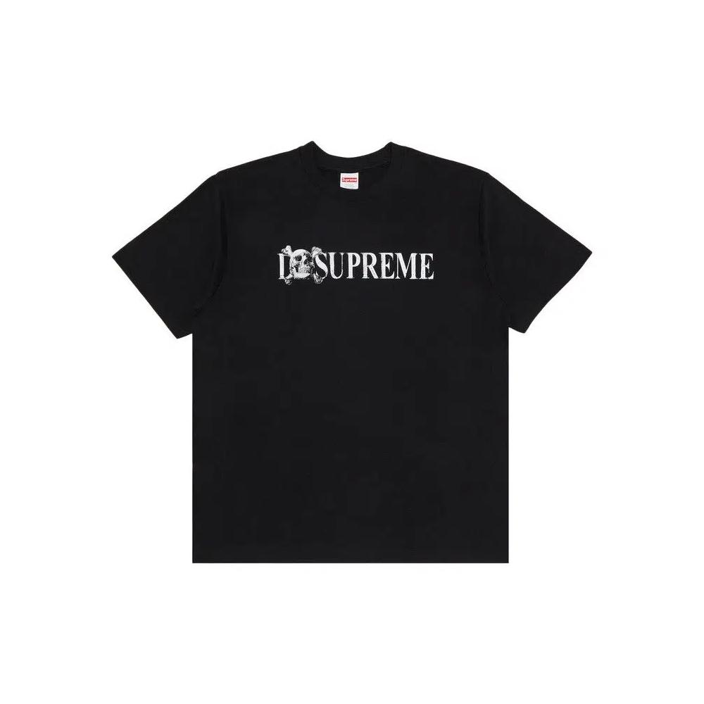 Топы Supreme Skull Tee 'Black' 1