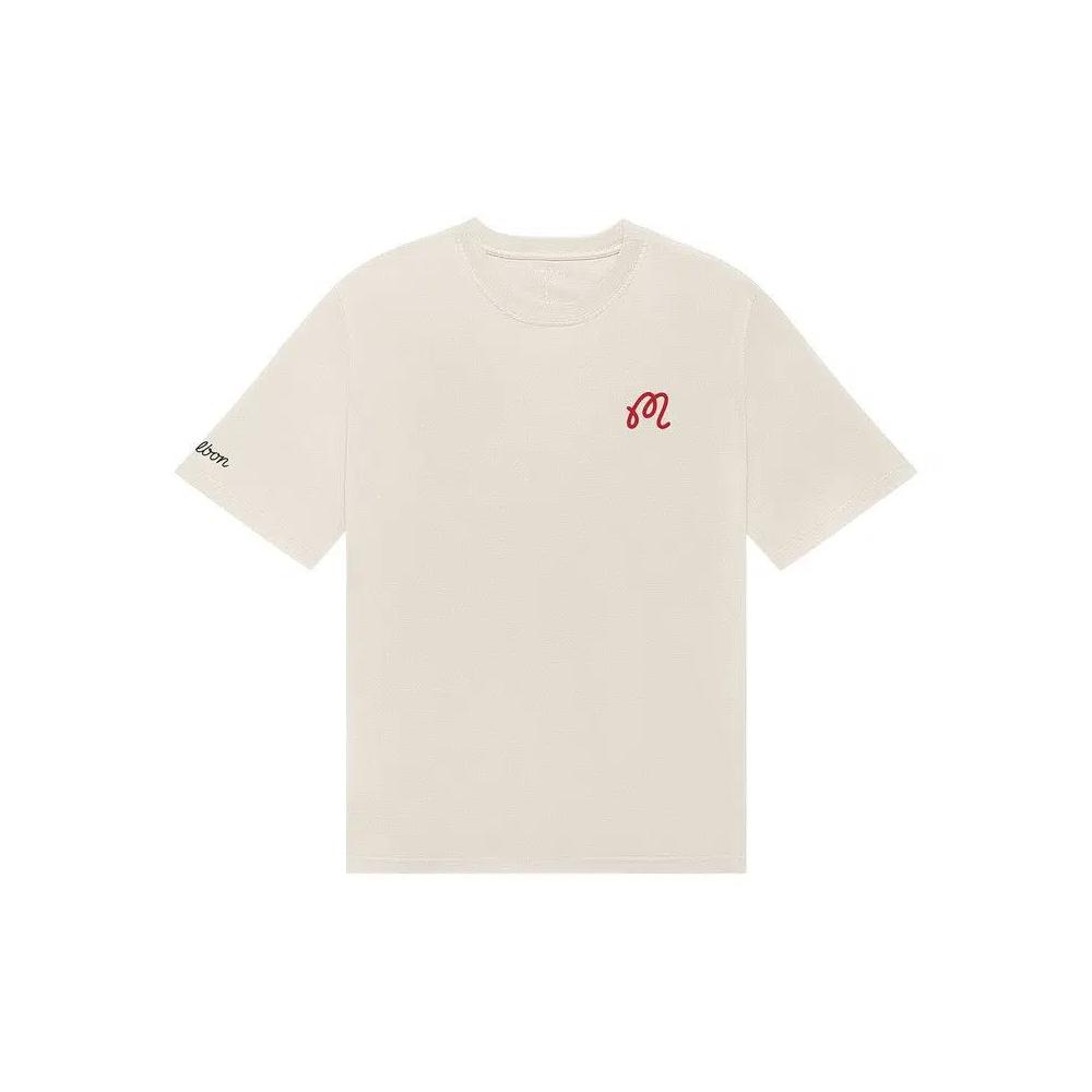 Malbon Bermuda Benchmark Tee Футболки 'Ivory' 1