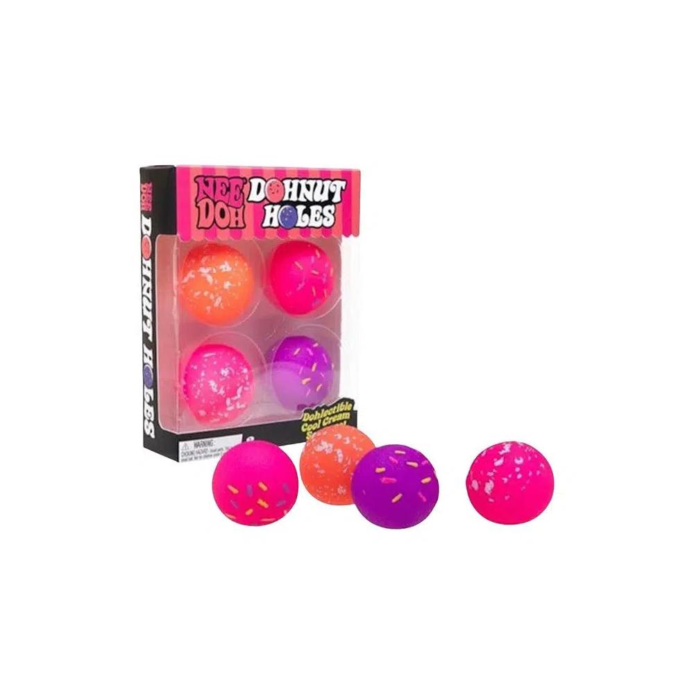 Игрушки и наборы для игр NeeDoh Needoh Dohnut Hole Squishy Fidget Toy Set Of 3 'Mullticolor' 1