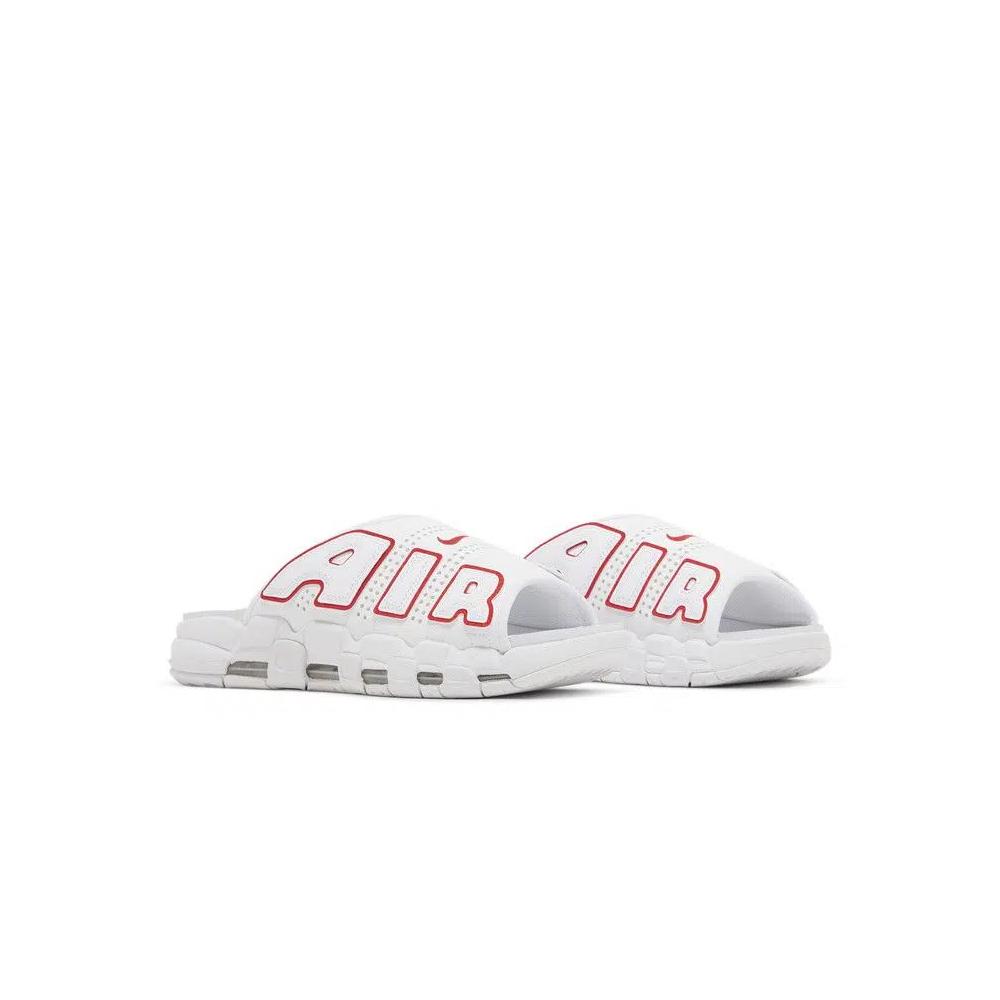 Слайды Nike Air More Uptempo Slide 'White University Red' 8