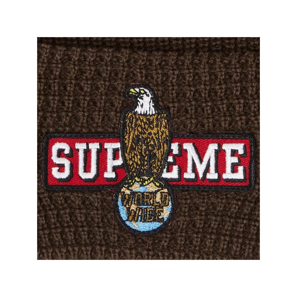 Бини Supreme Eagle Beanie 'Brown' 3