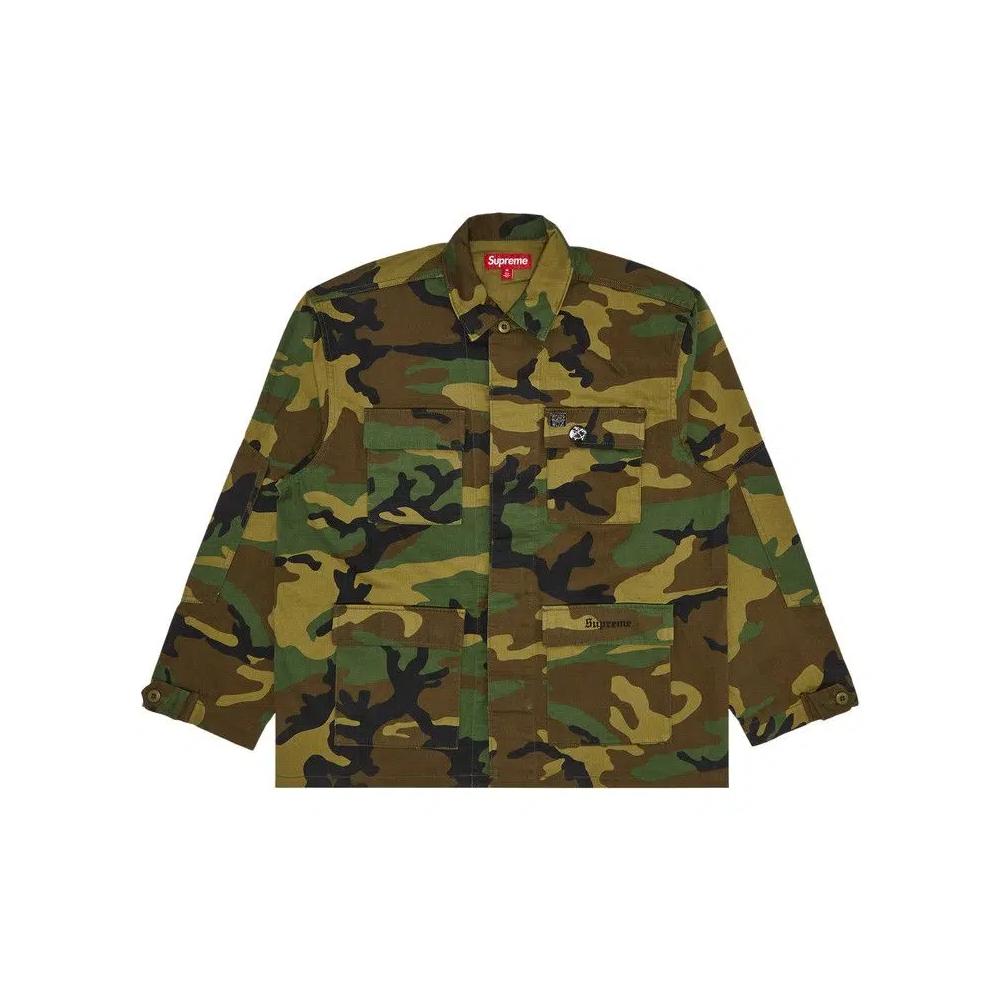 Куртки Supreme x Melvins BDU Jacket 'Woodland Camo' 1