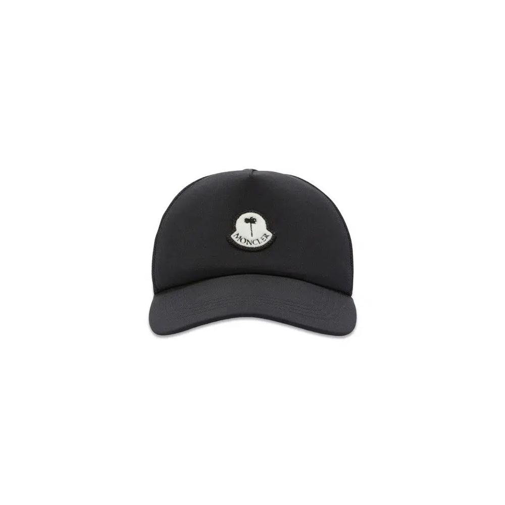 Кепки Moncler x Palm Angels Logo Cap 'Black/White' 1