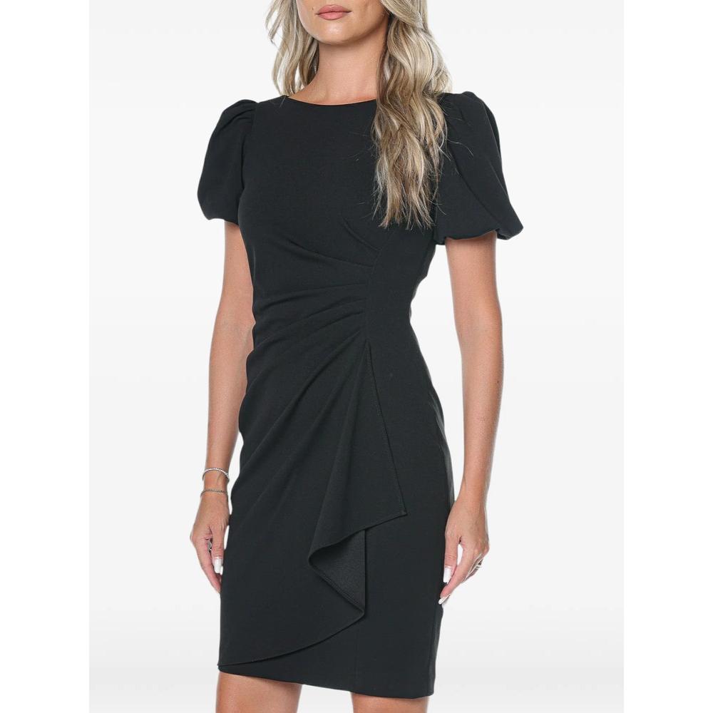 ruffled ruched-detail mini dress 4
