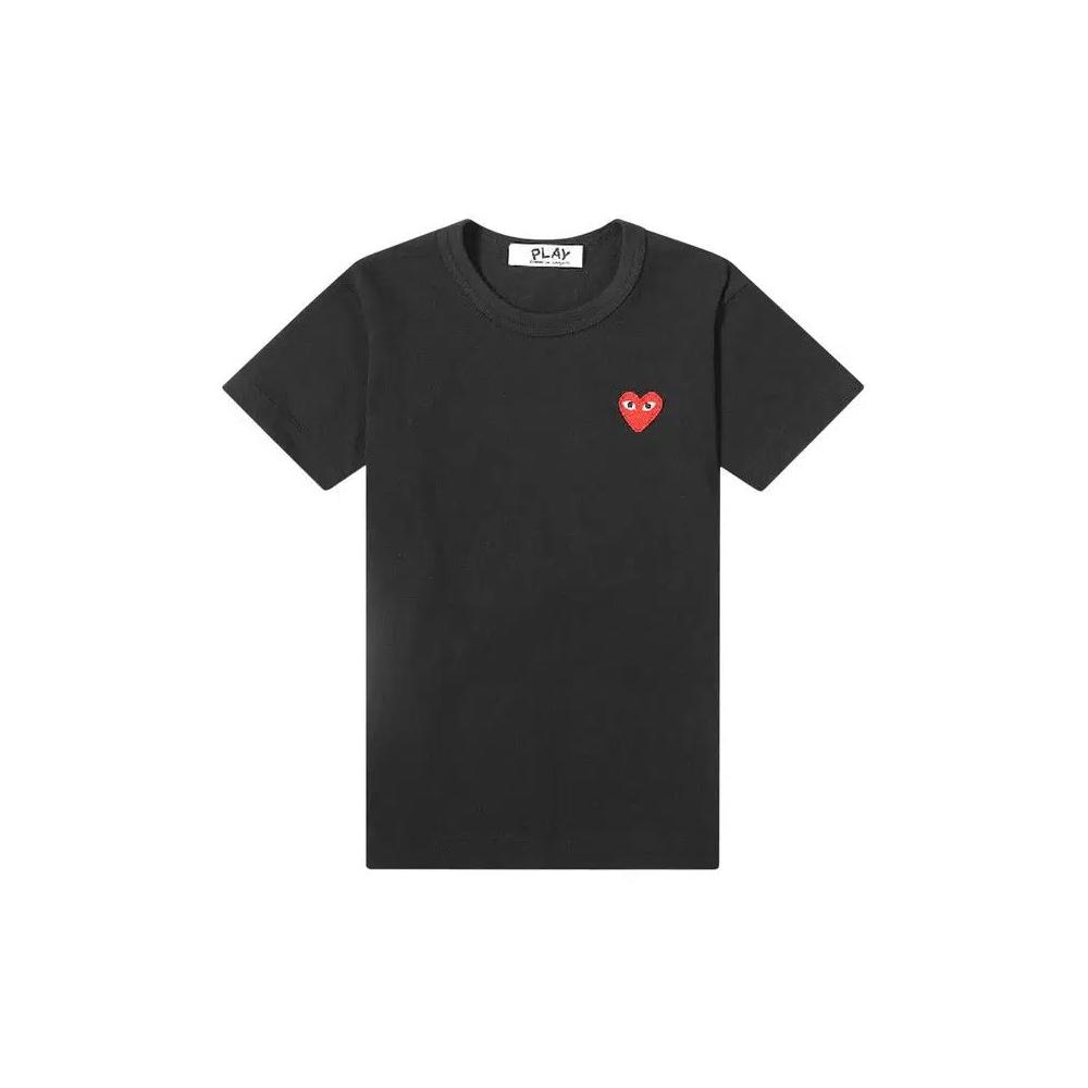 Футболки Comme des Garçons PLAY Basic Heart Logo T-Shirt 'Black' 1