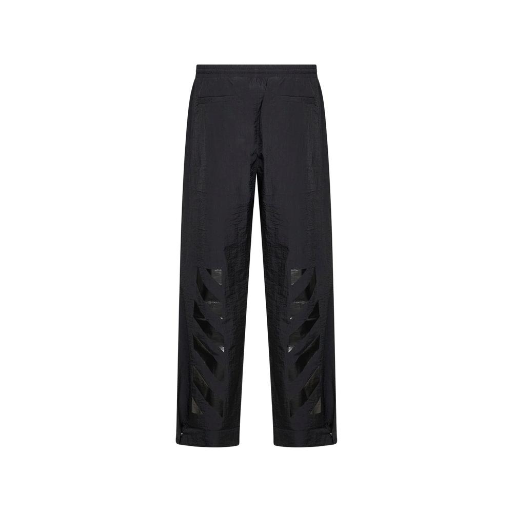 Diagonals-print track pants 2