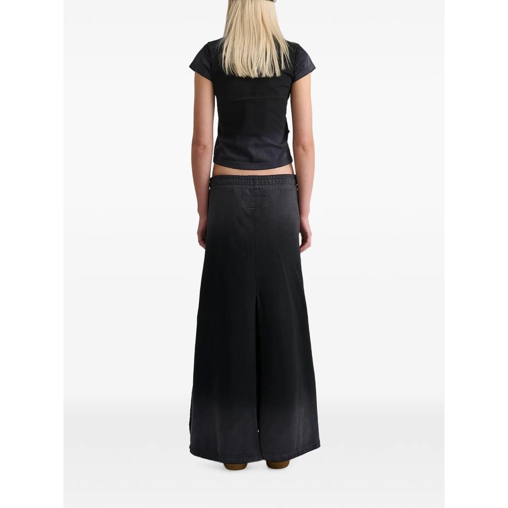 Nirah logo-print maxi skirt 3