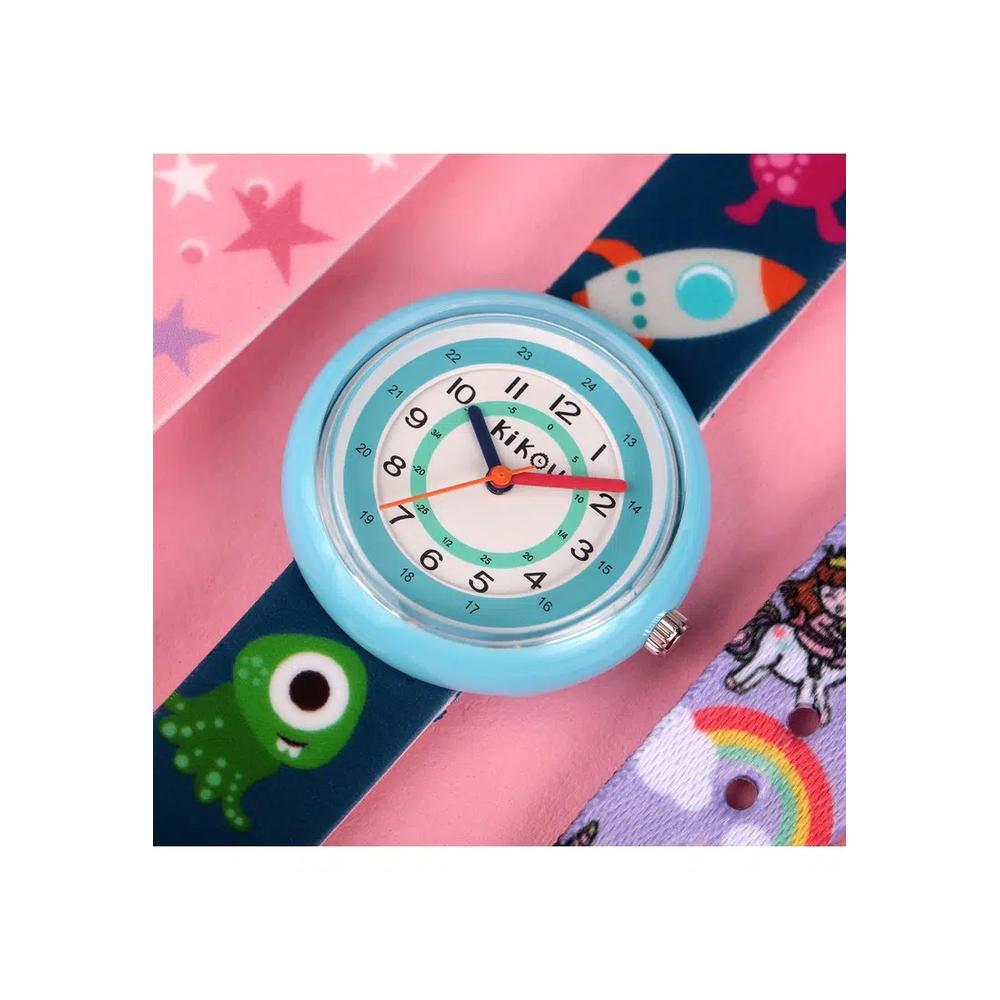 [Рождественский подарок] Детские часы Kikou Petits Explorateurs Collection 30 мм, белый циферблат R4551103003 6