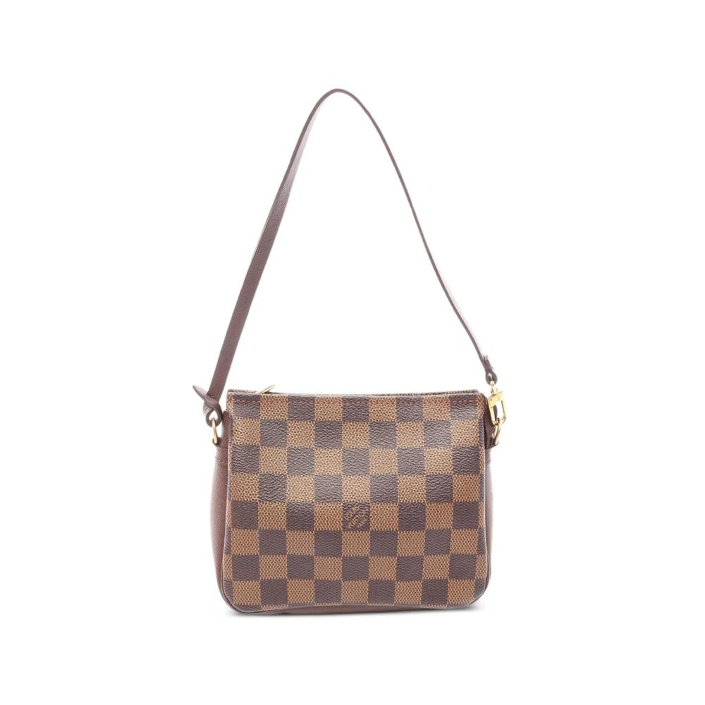 Мини-сумка на плечо Damier Ebene Makeup Trousse (1991 год) 1