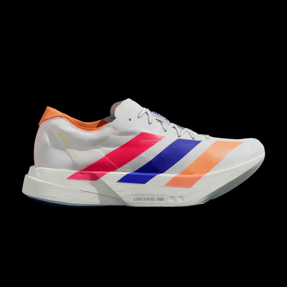 Беговая обувь adidas Adizero Adios Pro 4 'Footwear White Blue Orange Yellow' 1