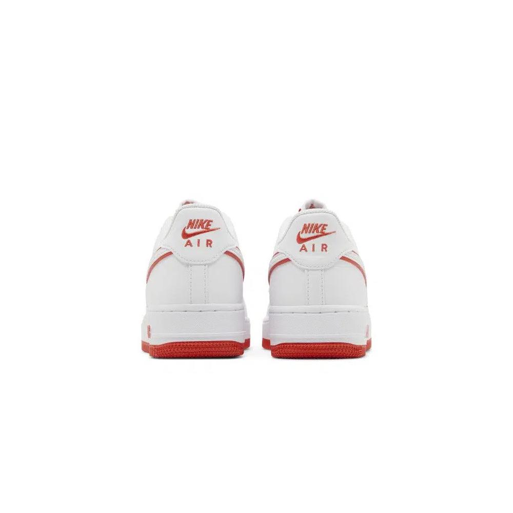Кроссовки Nike Air Force 1 GS 'White Picante Red' 6