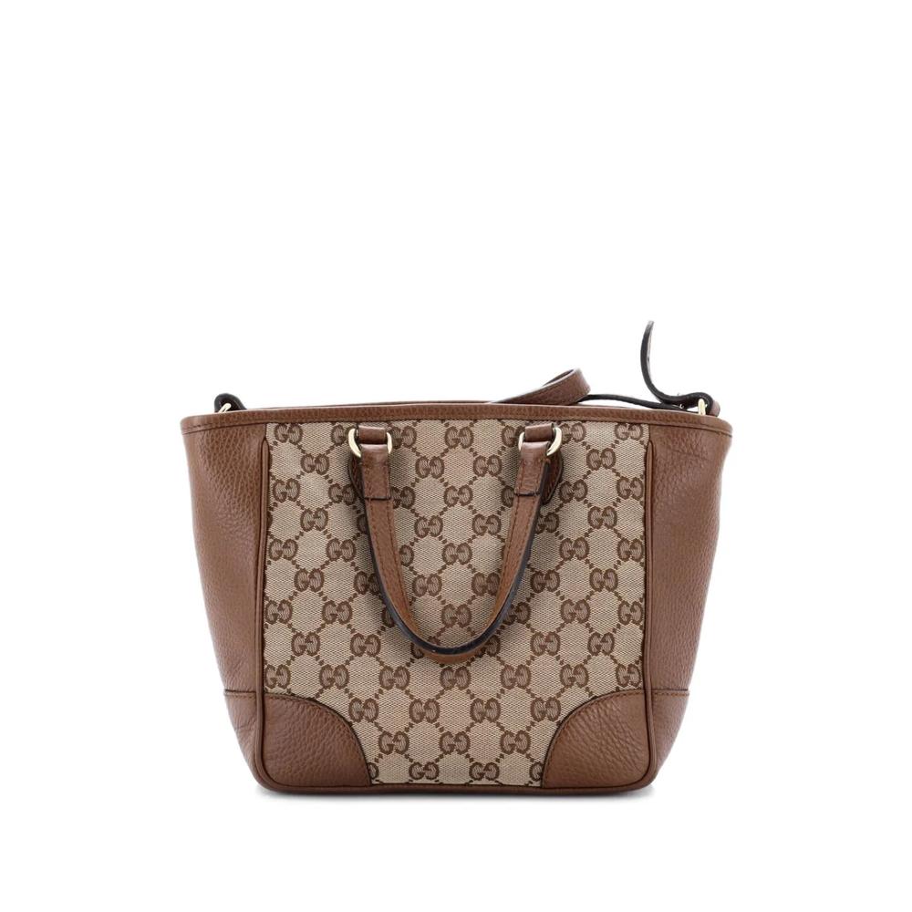 Сумка через плечо Bree Convertible Tote GG Canvas with Leather Small 2