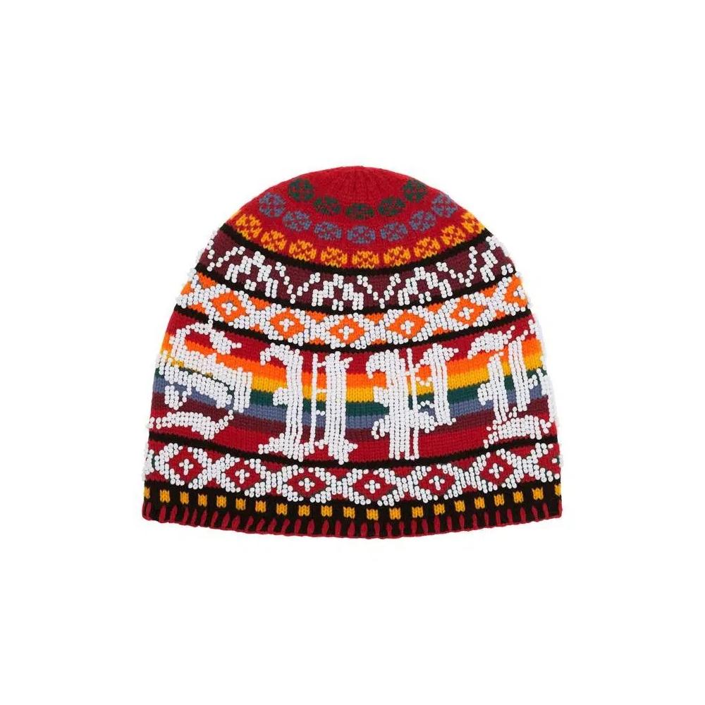 Бини Supreme Beaded Beanie 'Red' 1