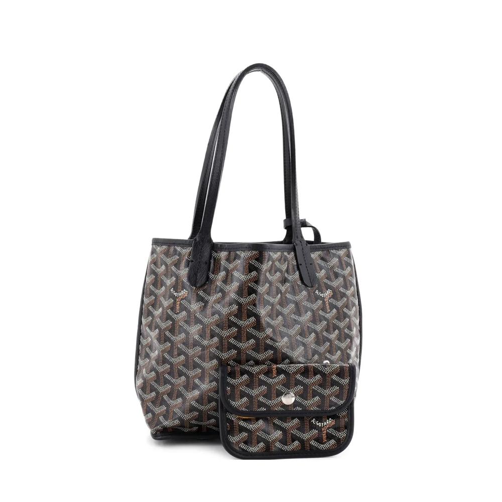Сумка-сэтчел Anjou Reversible Tote размера мини из канваса 1