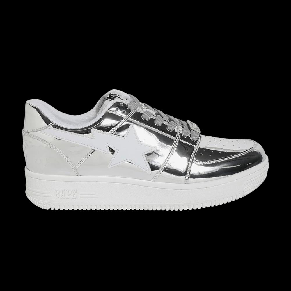 Lifestyle Bapesta Low 'Серебряная фольга' 1