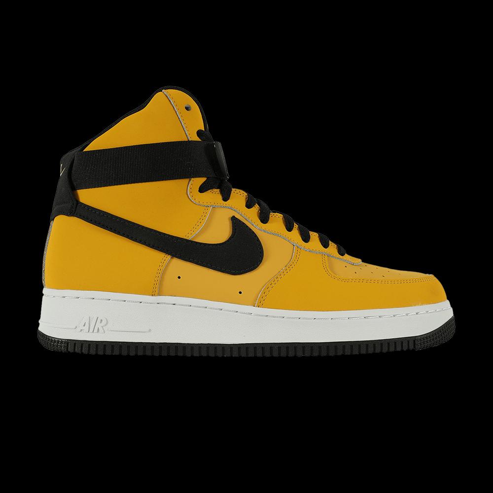 Кроссовки Nike Air Force 1 High '07 Strap 'Yellow Ochre' 1