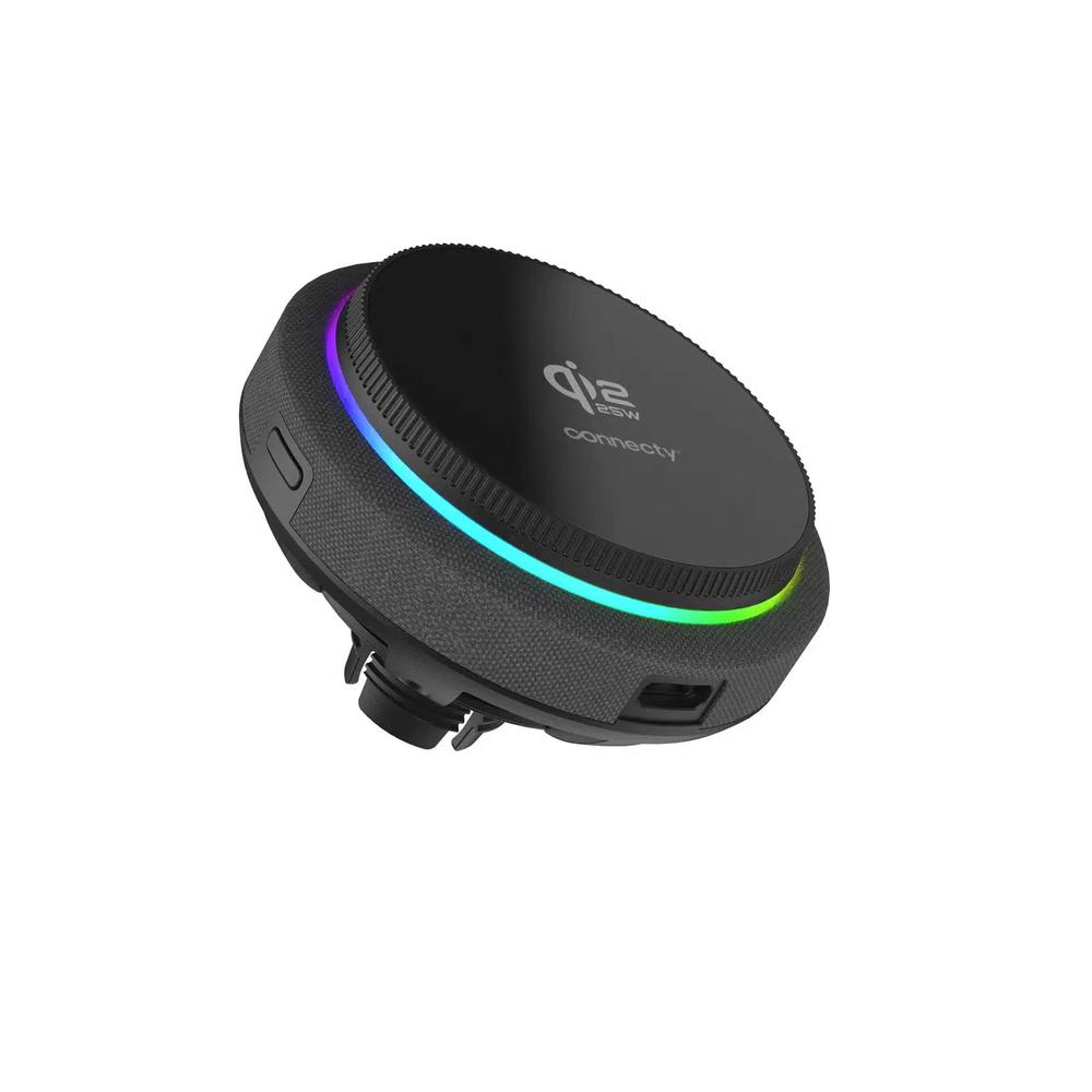 Connecty MagChill 25W Qi2.2 охлаждающий магнитный автомобильный держатель с зарядкой 5