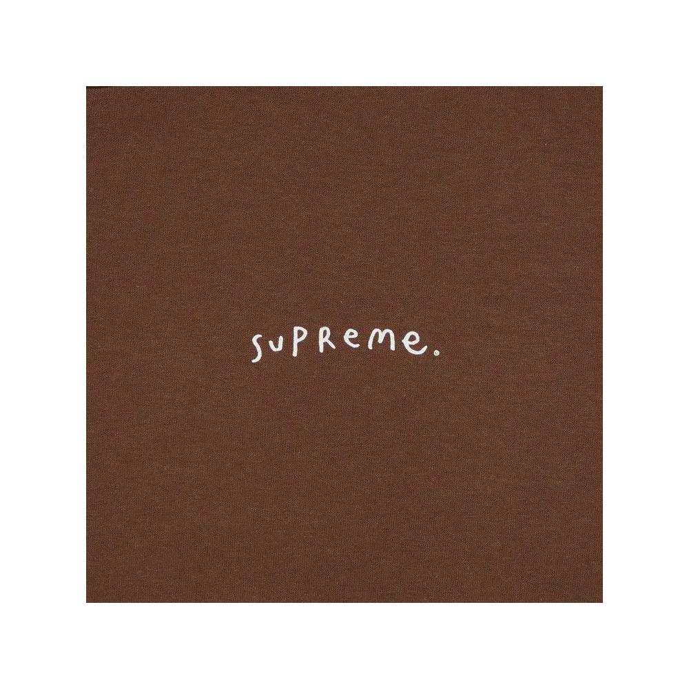 Футболки Supreme Ying Yang Tee 'Brown' 3
